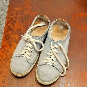 Ecco blue leather shoes